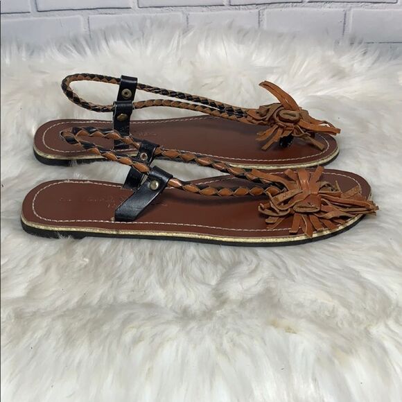 Paul Smith London Leather Thong Sandals Size 40/10 - Picture 4 of 6